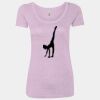 Women’s Triblend Scoop Neck T-Shirt Thumbnail