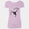 Women’s Triblend Scoop Neck T-Shirt Thumbnail