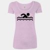Women’s Triblend Scoop Neck T-Shirt Thumbnail