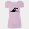 Women’s Triblend Scoop Neck T-Shirt Thumbnail