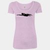 Women’s Triblend Scoop Neck T-Shirt Thumbnail