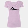 Women’s Triblend Scoop Neck T-Shirt Thumbnail
