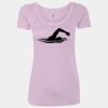 Women’s Triblend Scoop Neck T-Shirt Thumbnail