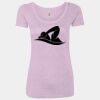 Women’s Triblend Scoop Neck T-Shirt Thumbnail