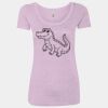 Women’s Triblend Scoop Neck T-Shirt Thumbnail