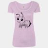 Women’s Triblend Scoop Neck T-Shirt Thumbnail