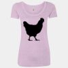 Women’s Triblend Scoop Neck T-Shirt Thumbnail