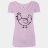 Women’s Triblend Scoop Neck T-Shirt Thumbnail
