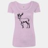 Women’s Triblend Scoop Neck T-Shirt Thumbnail