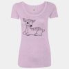 Women’s Triblend Scoop Neck T-Shirt Thumbnail