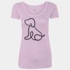 Women’s Triblend Scoop Neck T-Shirt Thumbnail