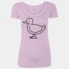 Women’s Triblend Scoop Neck T-Shirt Thumbnail