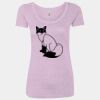 Women’s Triblend Scoop Neck T-Shirt Thumbnail