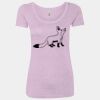 Women’s Triblend Scoop Neck T-Shirt Thumbnail