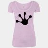 Women’s Triblend Scoop Neck T-Shirt Thumbnail