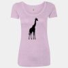 Women’s Triblend Scoop Neck T-Shirt Thumbnail