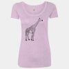 Women’s Triblend Scoop Neck T-Shirt Thumbnail