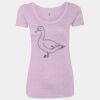 Women’s Triblend Scoop Neck T-Shirt Thumbnail