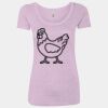 Women’s Triblend Scoop Neck T-Shirt Thumbnail