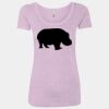 Women’s Triblend Scoop Neck T-Shirt Thumbnail