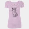 Women’s Triblend Scoop Neck T-Shirt Thumbnail