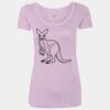 Women’s Triblend Scoop Neck T-Shirt Thumbnail
