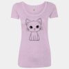 Women’s Triblend Scoop Neck T-Shirt Thumbnail