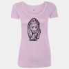 Women’s Triblend Scoop Neck T-Shirt Thumbnail