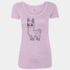 Women’s Triblend Scoop Neck T-Shirt Thumbnail