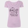 Women’s Triblend Scoop Neck T-Shirt Thumbnail