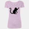 Women’s Triblend Scoop Neck T-Shirt Thumbnail
