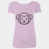 Women’s Triblend Scoop Neck T-Shirt Thumbnail