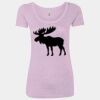 Women’s Triblend Scoop Neck T-Shirt Thumbnail