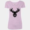 Women’s Triblend Scoop Neck T-Shirt Thumbnail