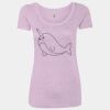 Women’s Triblend Scoop Neck T-Shirt Thumbnail