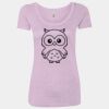 Women’s Triblend Scoop Neck T-Shirt Thumbnail