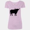 Women’s Triblend Scoop Neck T-Shirt Thumbnail