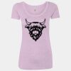 Women’s Triblend Scoop Neck T-Shirt Thumbnail