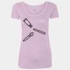 Women’s Triblend Scoop Neck T-Shirt Thumbnail
