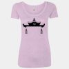 Women’s Triblend Scoop Neck T-Shirt Thumbnail