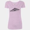 Women’s Triblend Scoop Neck T-Shirt Thumbnail