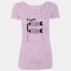 Women’s Triblend Scoop Neck T-Shirt Thumbnail