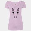 Women’s Triblend Scoop Neck T-Shirt Thumbnail
