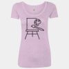 Women’s Triblend Scoop Neck T-Shirt Thumbnail