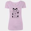 Women’s Triblend Scoop Neck T-Shirt Thumbnail