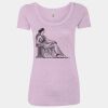 Women’s Triblend Scoop Neck T-Shirt Thumbnail