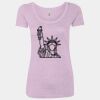 Women’s Triblend Scoop Neck T-Shirt Thumbnail