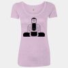 Women’s Triblend Scoop Neck T-Shirt Thumbnail