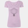 Women’s Triblend Scoop Neck T-Shirt Thumbnail
