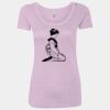 Women’s Triblend Scoop Neck T-Shirt Thumbnail